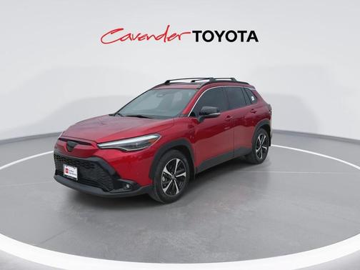 Soul Red Crystal 2025 Toyota Corolla Hybrid SE
