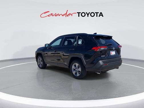 Midnight Black 2025 Toyota RAV4 Hybrid LE