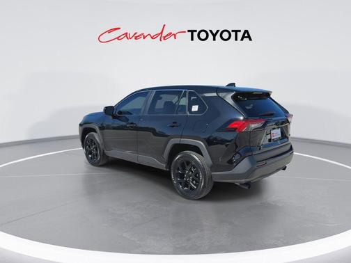 Midnight Black Metallic 2025 Toyota RAV4 LE
