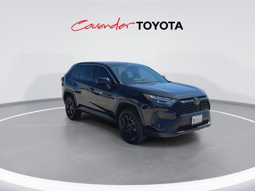 Midnight Black Metallic 2025 Toyota RAV4 LE