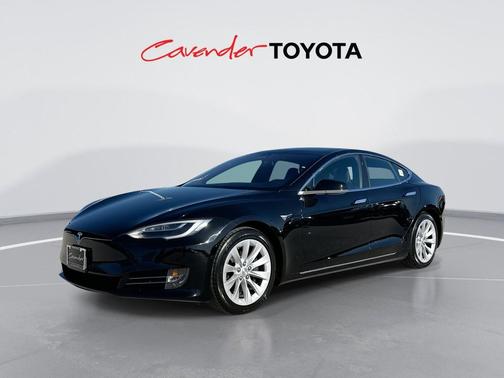 Solid Black 2018 Tesla Model S 75D