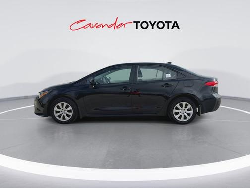 Midnight Black Metallic 2025 Toyota Corolla LE