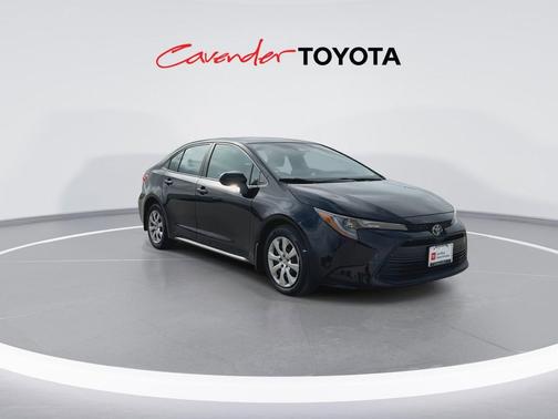 Midnight Black Metallic 2025 Toyota Corolla LE