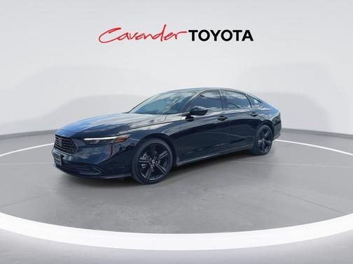 Crystal Black Pearl 2025 Honda Accord Hybrid Sport-L