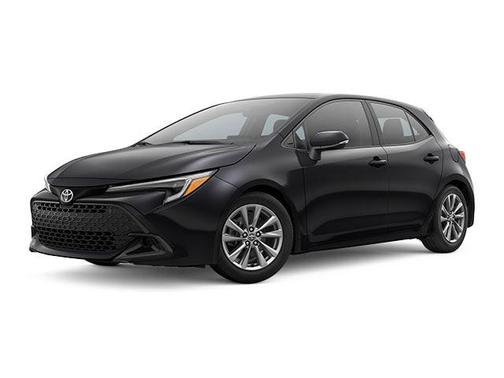 Black 2025 Toyota Corolla Hatchback SE