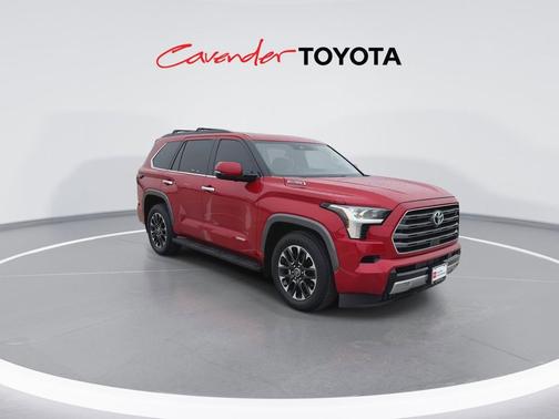 Supersonic Red 2023 Toyota Sequoia Limited