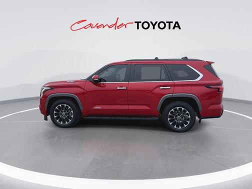 Supersonic Red 2023 Toyota Sequoia Limited