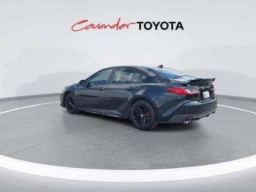 Midnight Black Metallic 2025 Toyota Camry SE