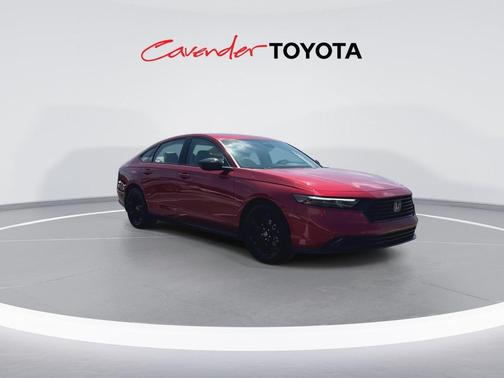 Radiant Red 2025 Honda Accord SE