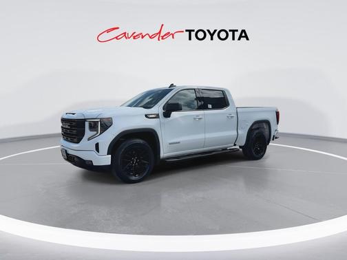 Summit White 2025 GMC Sierra 1500 Elevation