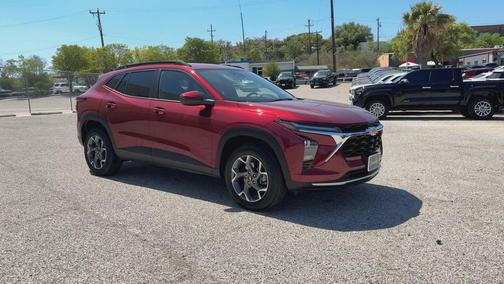 Crimson Metallic 2025 Chevrolet Trax LT