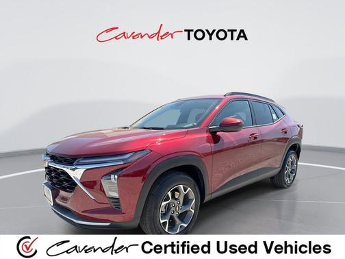 Crimson Metallic 2025 Chevrolet Trax LT