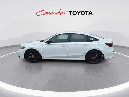 Platinum White Pearl 2026 Honda Civic Sport
