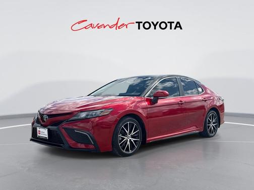 Supersonic Red 2023 Toyota Camry SE