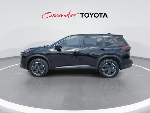 Super Black 2025 Nissan Rogue SV