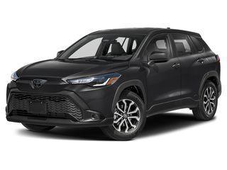 Soul Red Crystal/Jet Black 2025 Toyota Corolla Hybrid L