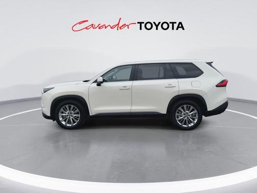 Coastal Cream 2024 Toyota Grand Highlander Platinum