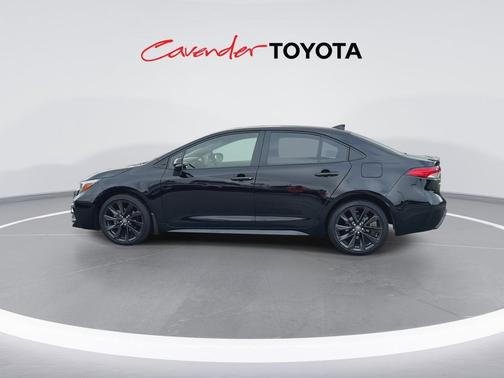 Midnight Black Metallic 2024 Toyota Corolla Hybrid SE