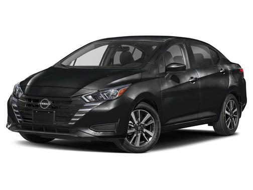 Super Black 2025 Nissan Versa 1.6 SV