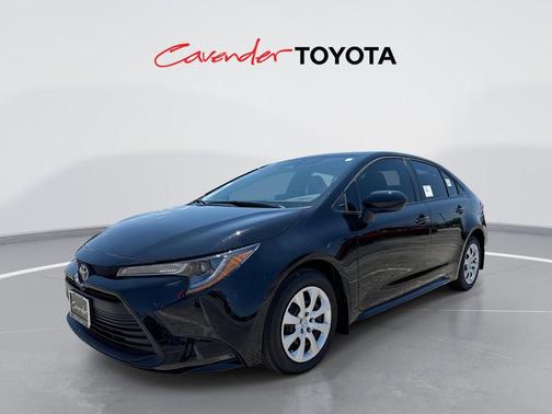 Midnight Black Metallic 2026 Toyota Corolla LE