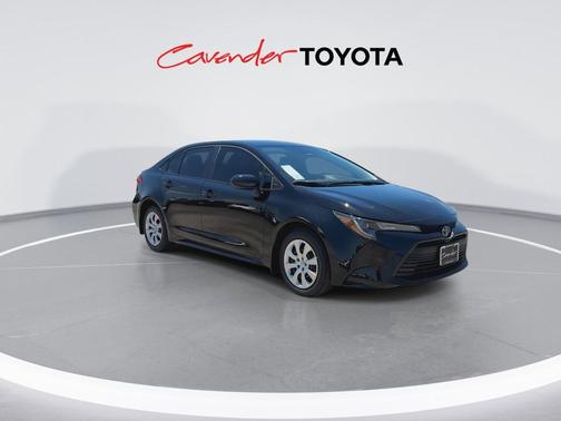 Midnight Black Metallic 2026 Toyota Corolla LE