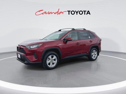 Ruby Flare Pearl 2020 Toyota RAV4 Hybrid LE