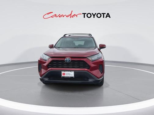 Ruby Flare Pearl 2020 Toyota RAV4 Hybrid LE