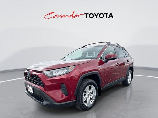 Ruby Flare Pearl 2020 Toyota RAV4 Hybrid LE
