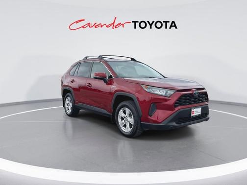 Ruby Flare Pearl 2020 Toyota RAV4 Hybrid LE