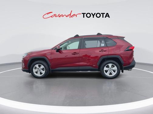 Ruby Flare Pearl 2020 Toyota RAV4 Hybrid LE