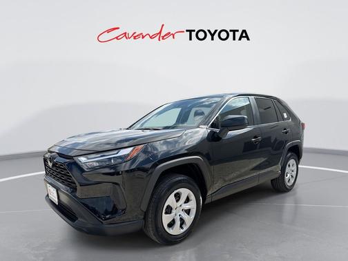 Midnight Black Metallic 2025 Toyota RAV4 LE