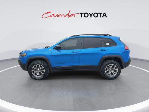 Hydro Blue Pearlcoat 2022 Jeep Cherokee Trailhawk