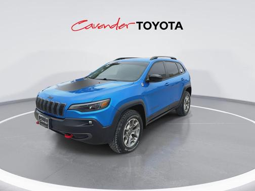 Hydro Blue Pearlcoat 2022 Jeep Cherokee Trailhawk