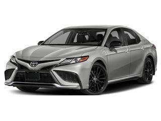 Midnight Black Metallic 2021 Toyota Camry XSE