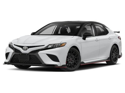 Midnight Black Metallic 2021 Toyota Camry TRD