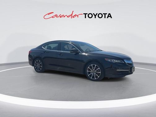 Crystal Black Pearl 2016 Acura TLX V6 Tech