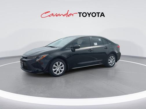 Midnight Black Metallic 2026 Toyota Corolla LE