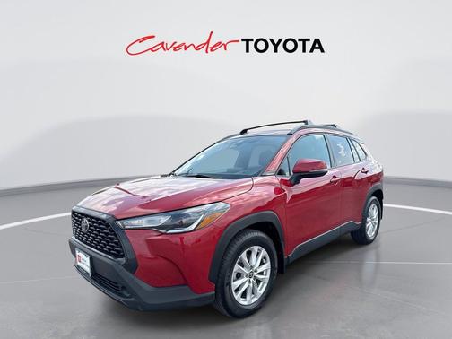 Barcelona Red Metallic 2024 Toyota Corolla Cross LE