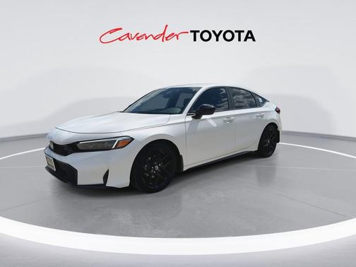 Platinum White Pearl 2026 Honda Civic Sport