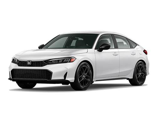 Platinum White Pearl 2026 Honda Civic Sport