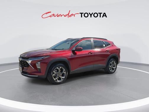 Crimson Metallic 2025 Chevrolet Trax LT