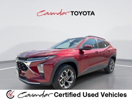 Crimson Metallic 2025 Chevrolet Trax LT