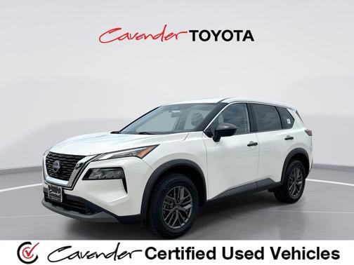 Glacier White 2023 Nissan Rogue S