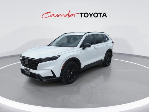 Platinum White Pearl 2025 Honda CR-V Hybrid Sport AWD
