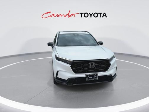 Platinum White Pearl 2025 Honda CR-V Hybrid Sport AWD