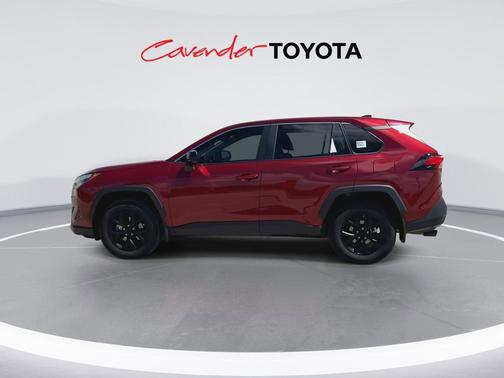 Ruby Flare Pearl 2024 Toyota RAV4 LE