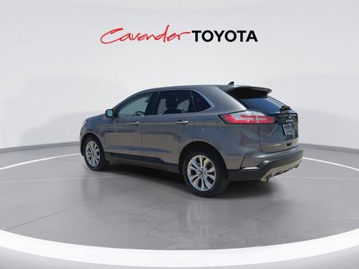 Carbonized Gray Metallic 2022 Ford Edge Titanium