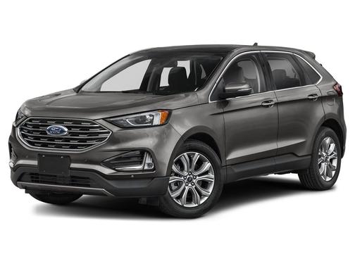 Carbonized Gray Metallic 2022 Ford Edge Titanium