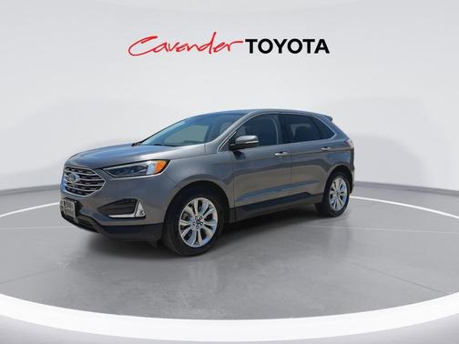 Carbonized Gray Metallic 2022 Ford Edge Titanium
