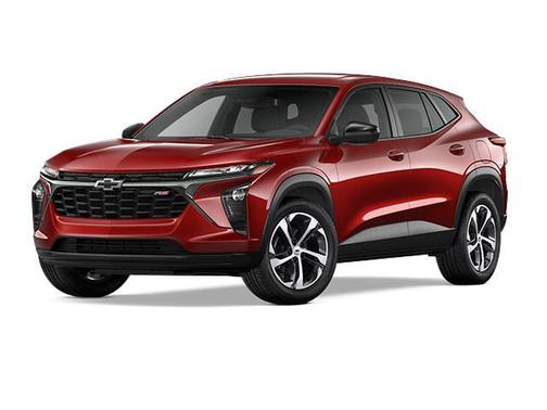 Crimson Metallic 2025 Chevrolet Trax FWD 1RS